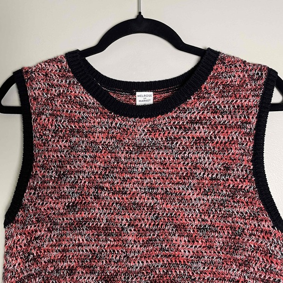 Melrose And Market Womens Sleeveless Knee Length Knit Crewneck Sweater Dress XS - Picture 4 of 7